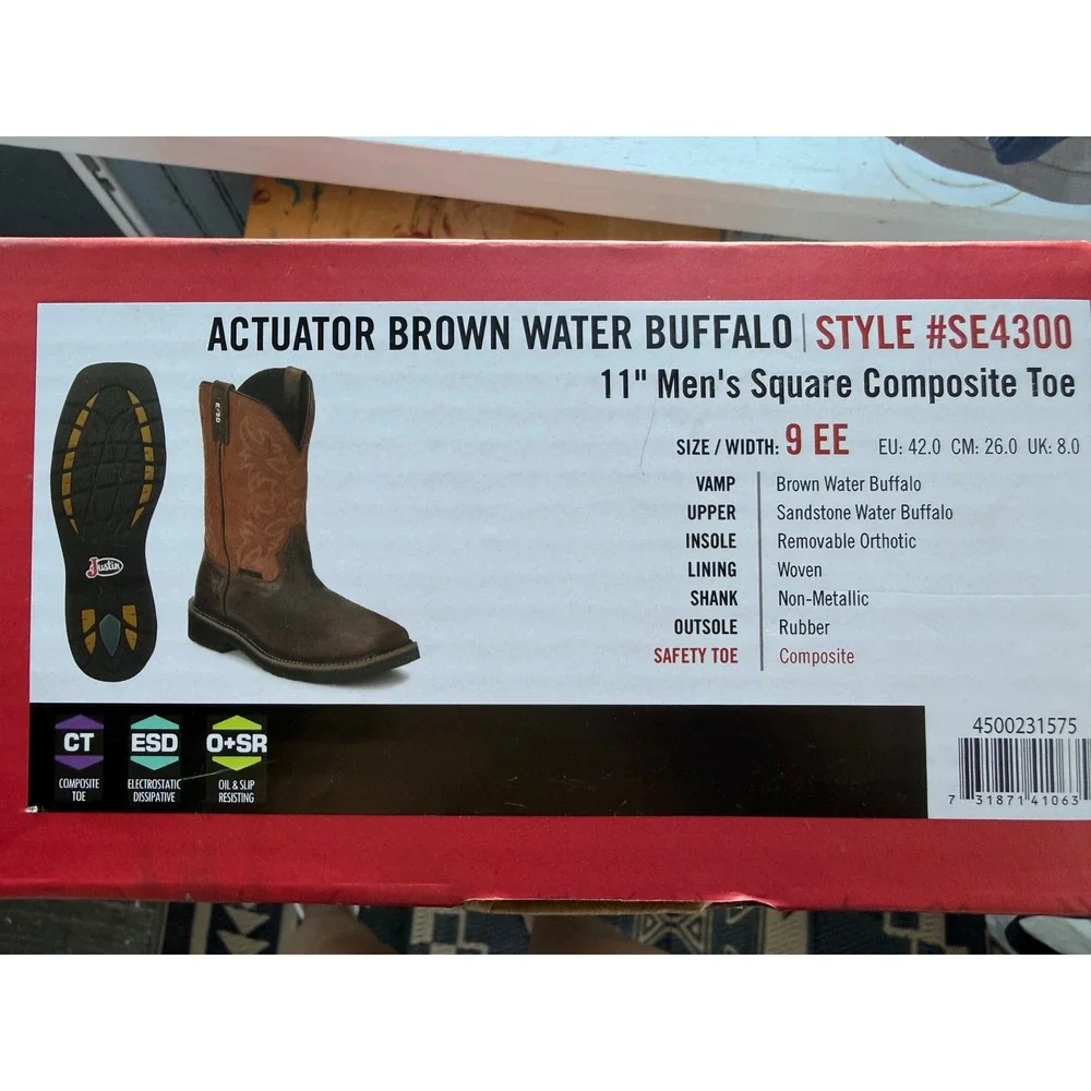 Justin Boots justin actuator